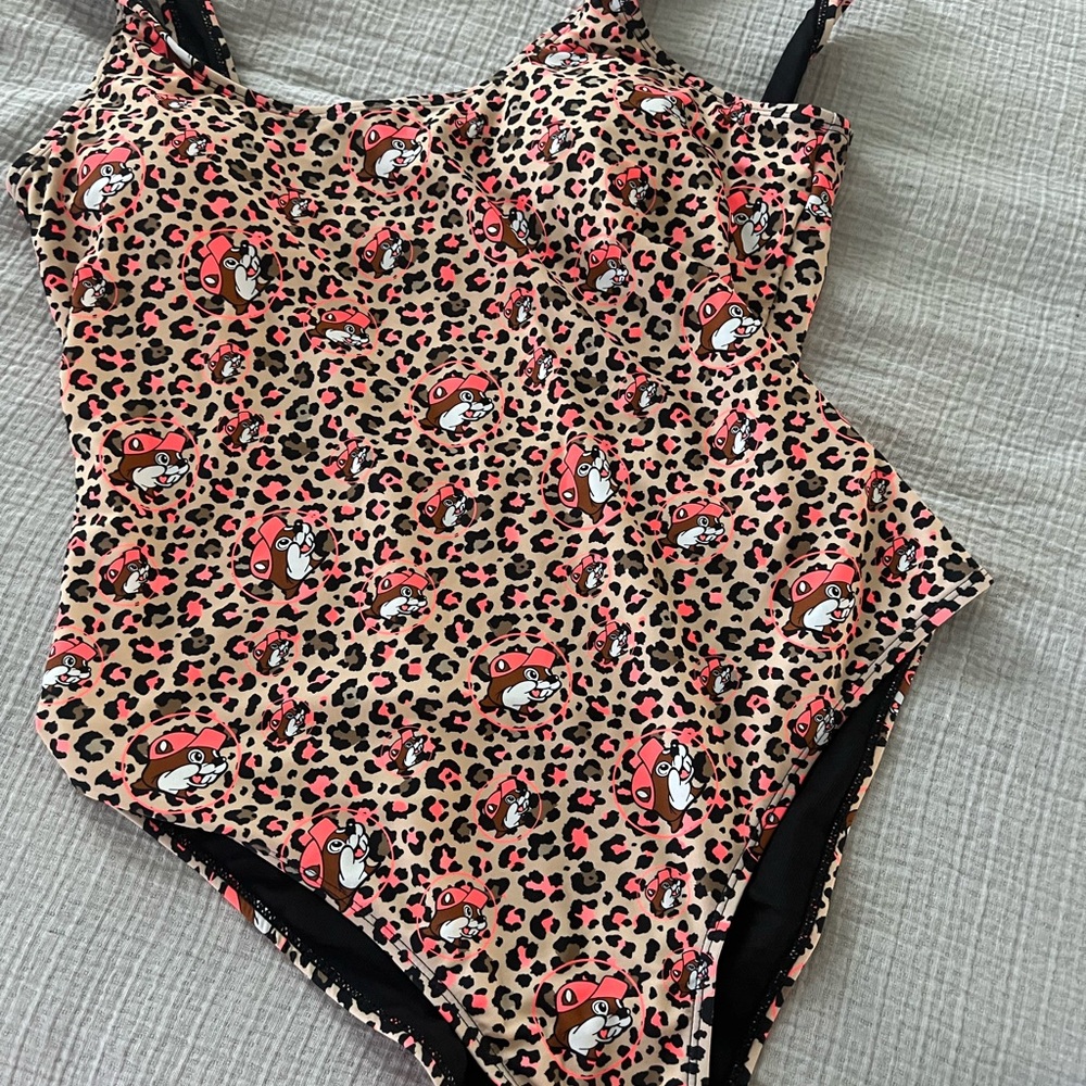 Buc-Ee’s one piece swim suit